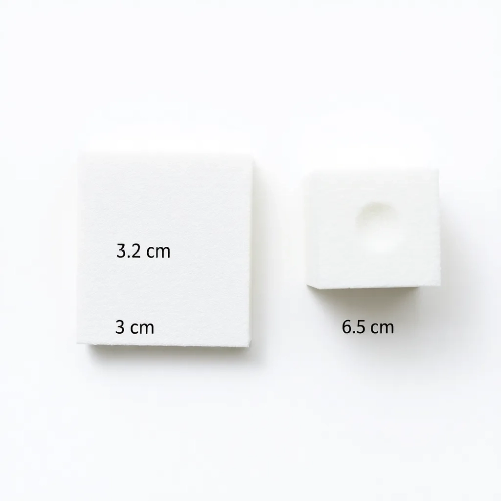 3 cm styroduru ile to styropianu