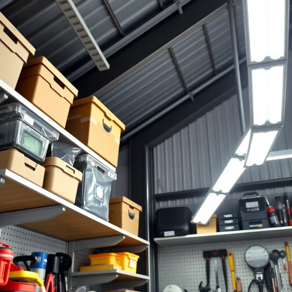 Akcesoria do garażu blaszanego