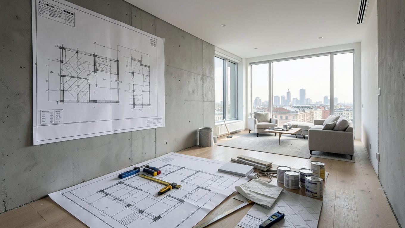 Aranżacja i remonty wykończeniowe pod klucz Warszawa