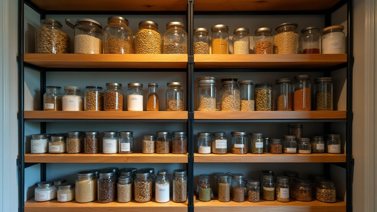 aranżacja spiżarni