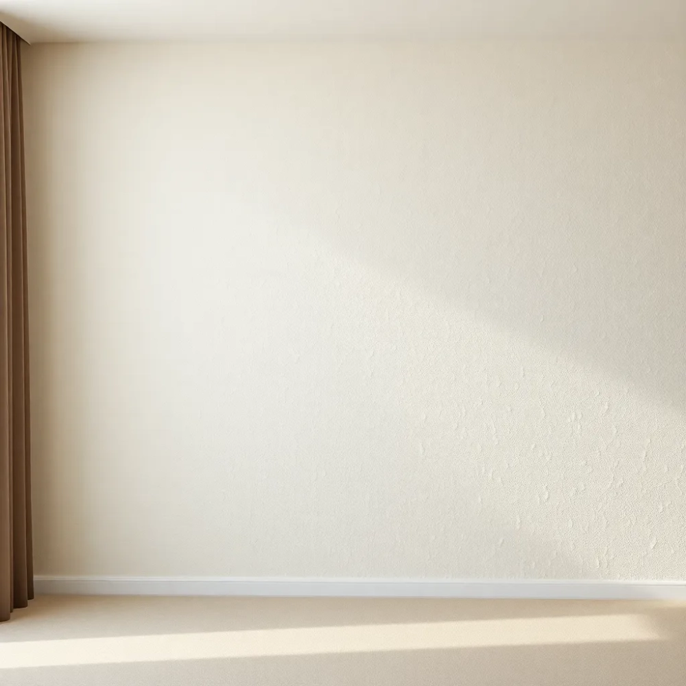 Baranek na ścianie w salonie