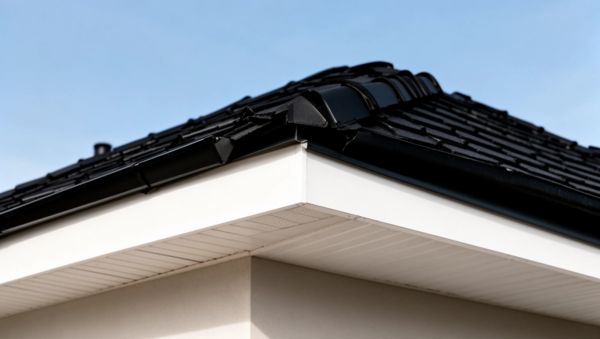 biala podbitka czarny dach