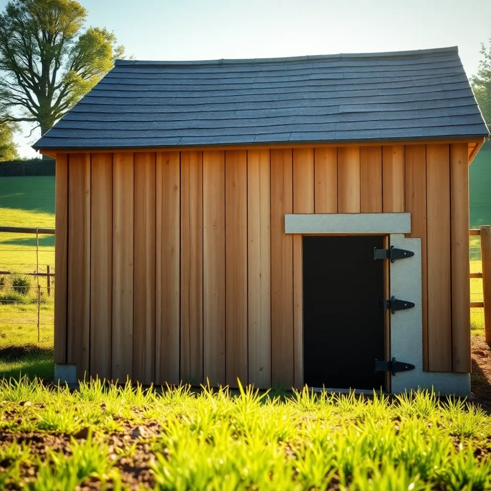 Budynek gospodarczy z piwnicą na zgłoszenie
