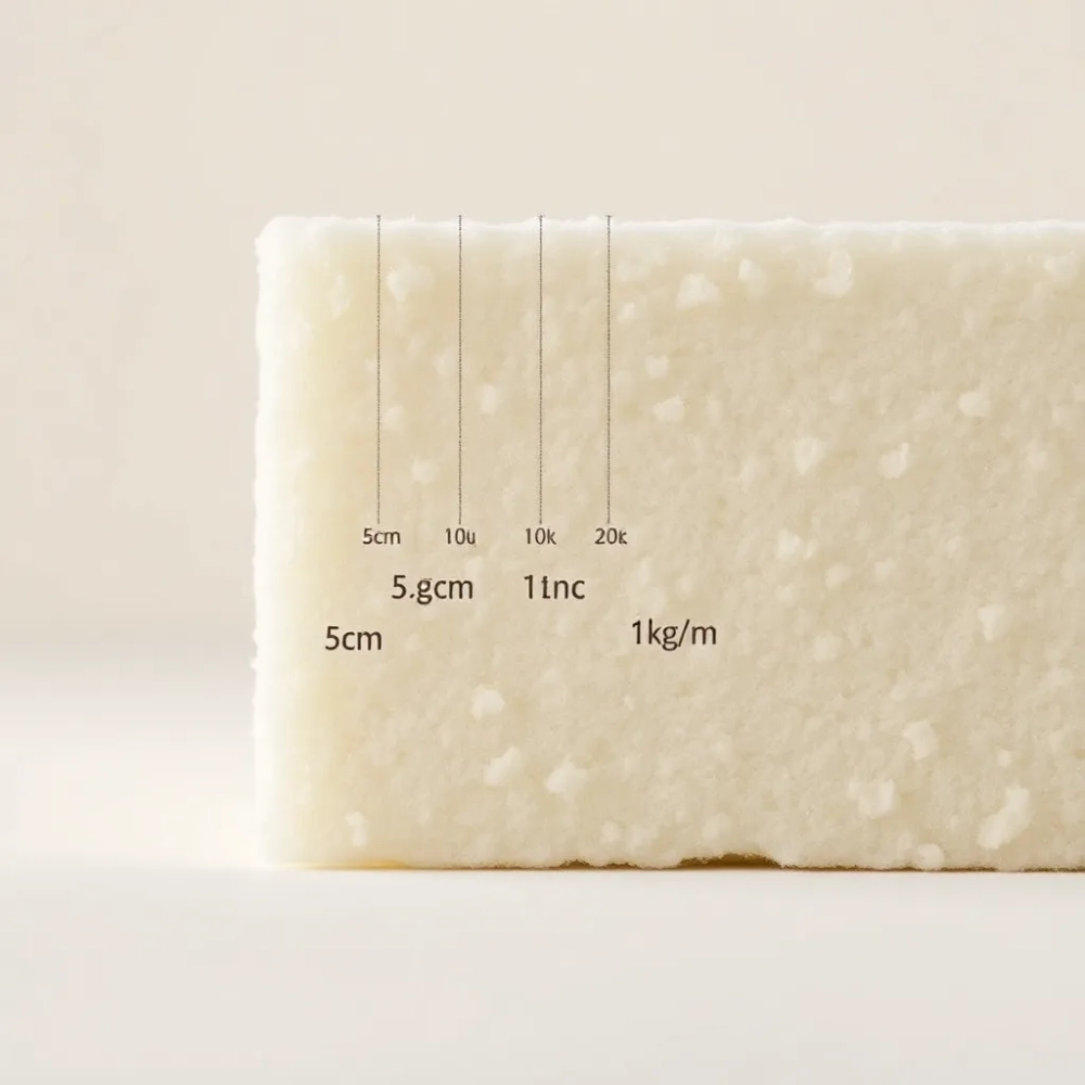 ciężar wełny mineralnej kgm2