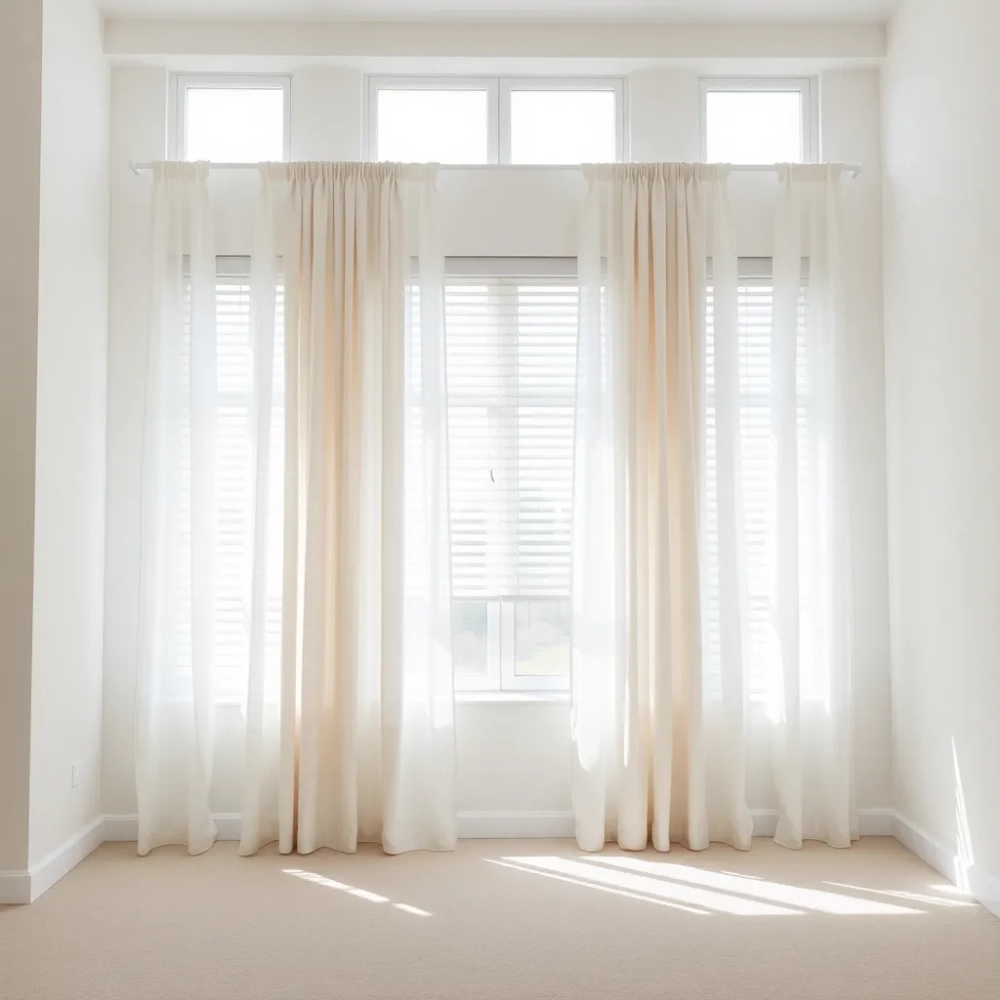 Co na okna w nowoczesnym salonie