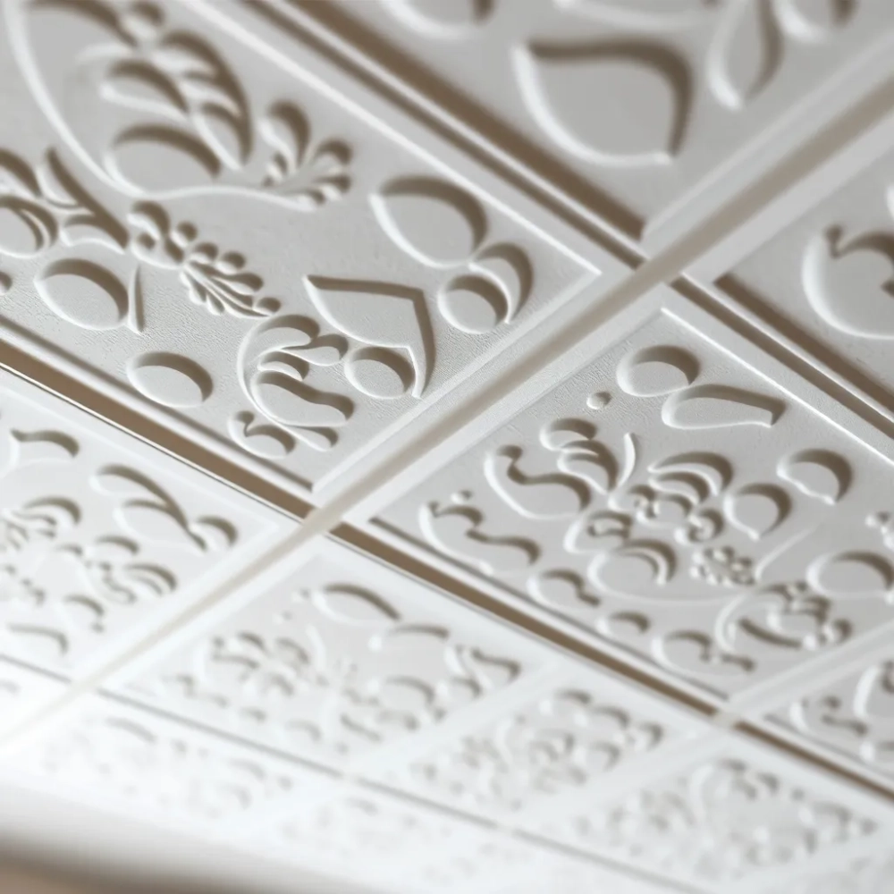 Czym pomalować kasetony styropianowe na suficie