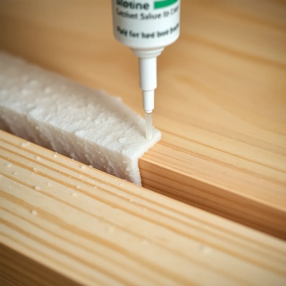 Czym przykleić styropian do drewna