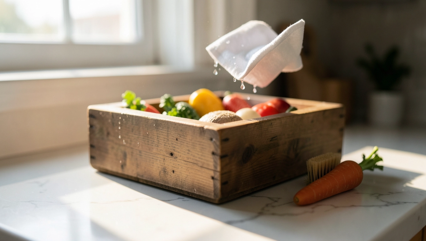 Czyszczenie i konserwacja organizera na warzywa