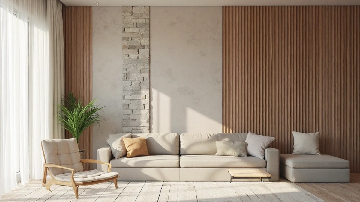 dekoracyjne wykończenie ścian wewnętrznych