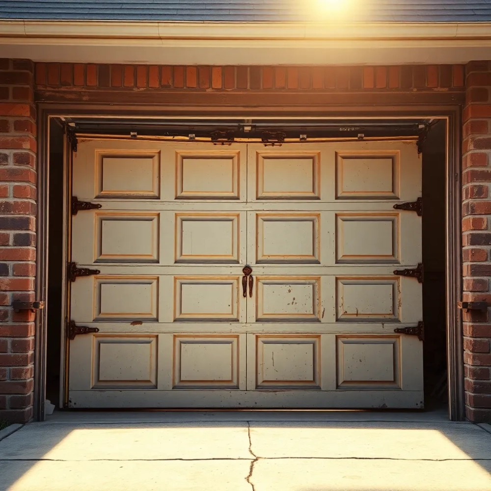 Demontaż bramy garażowej