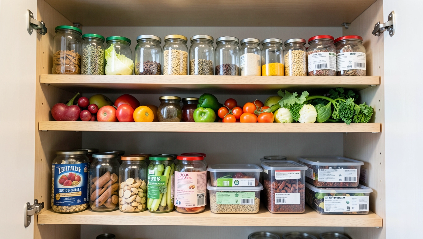 Dobór wymiarów regałów do spiżarni