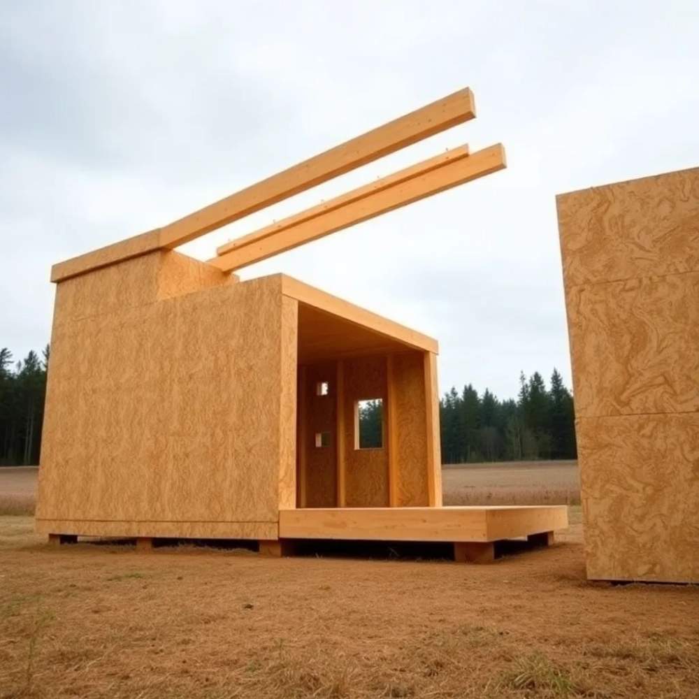 Dom z klocków OSB cena