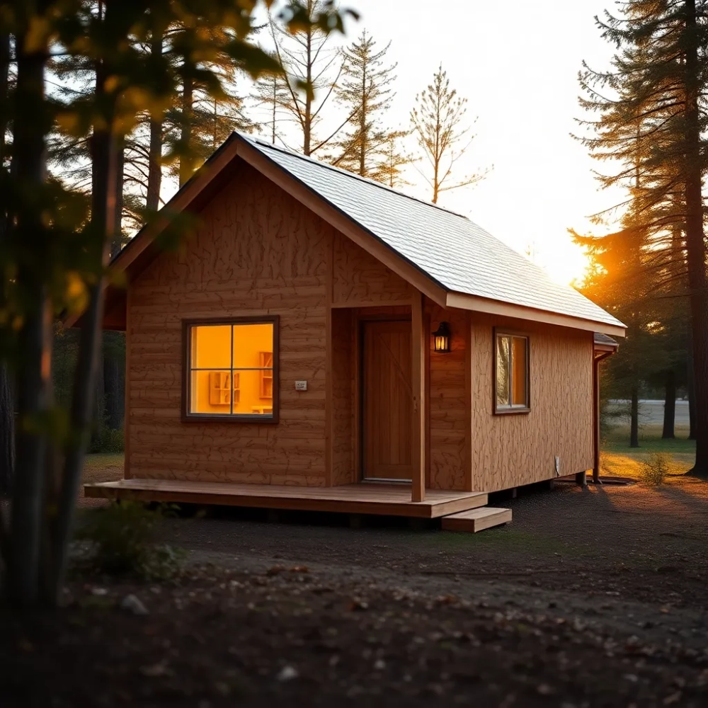 Domy z płyty OSB całoroczne