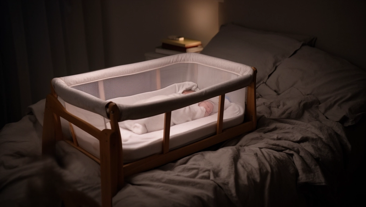 dostawka do łóżka dla noworodka