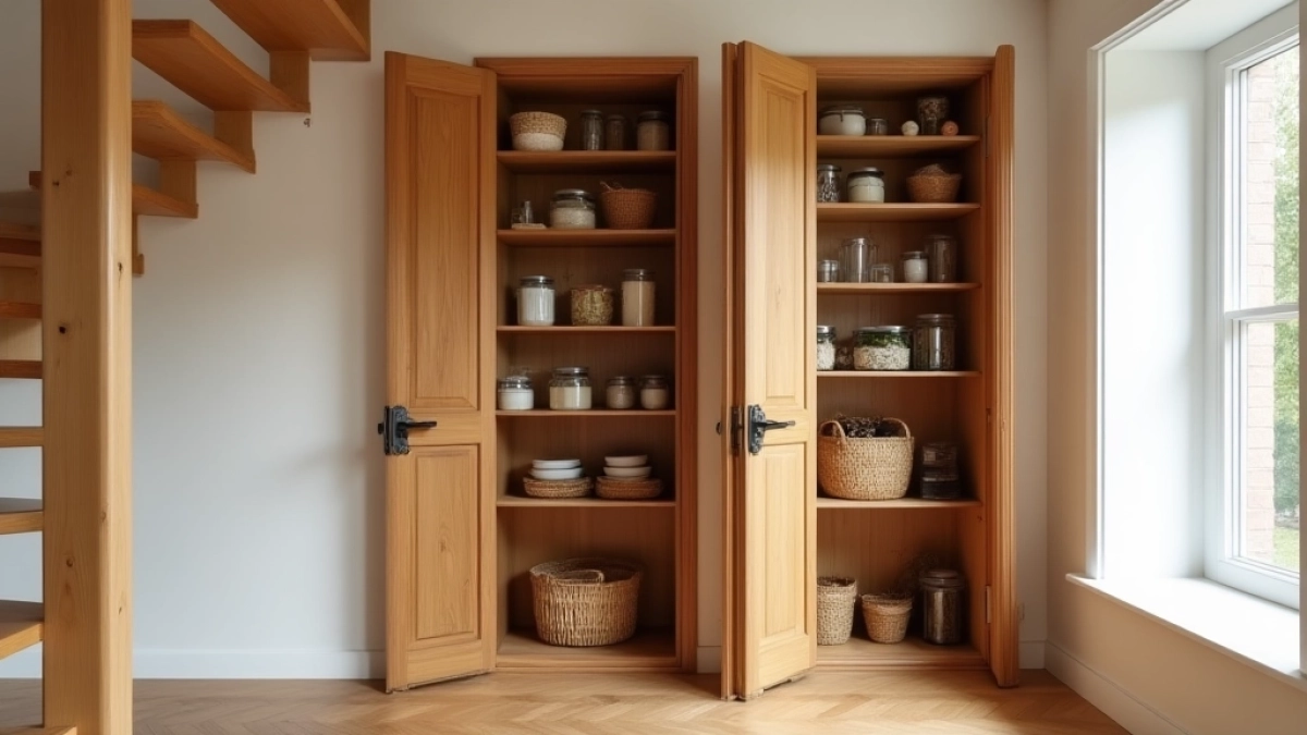 Drzwi Do spiżarni Pod Schodami