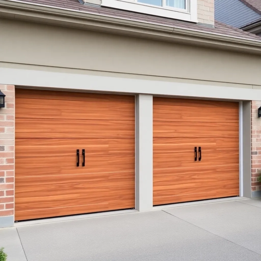 Drzwi garażowe dwuskrzydłowe na wymiar