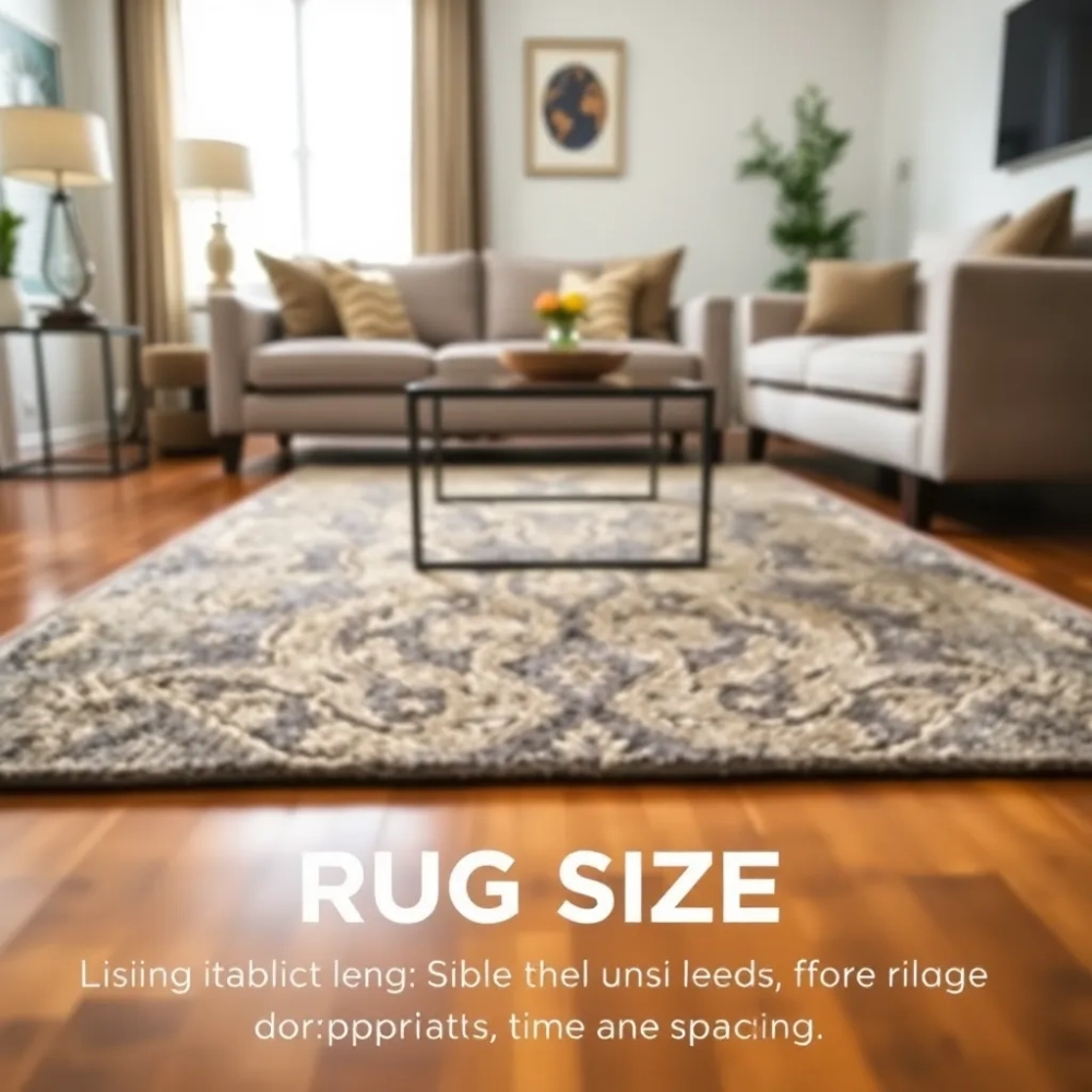 Dywan do salonu jak dobrać rozmiar