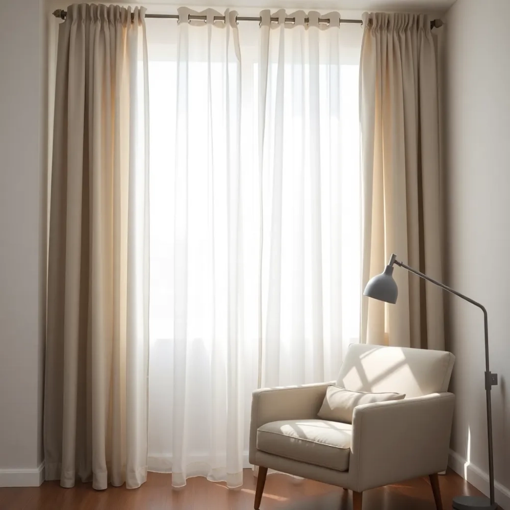 Firany do salonu nowoczesne aranżacje