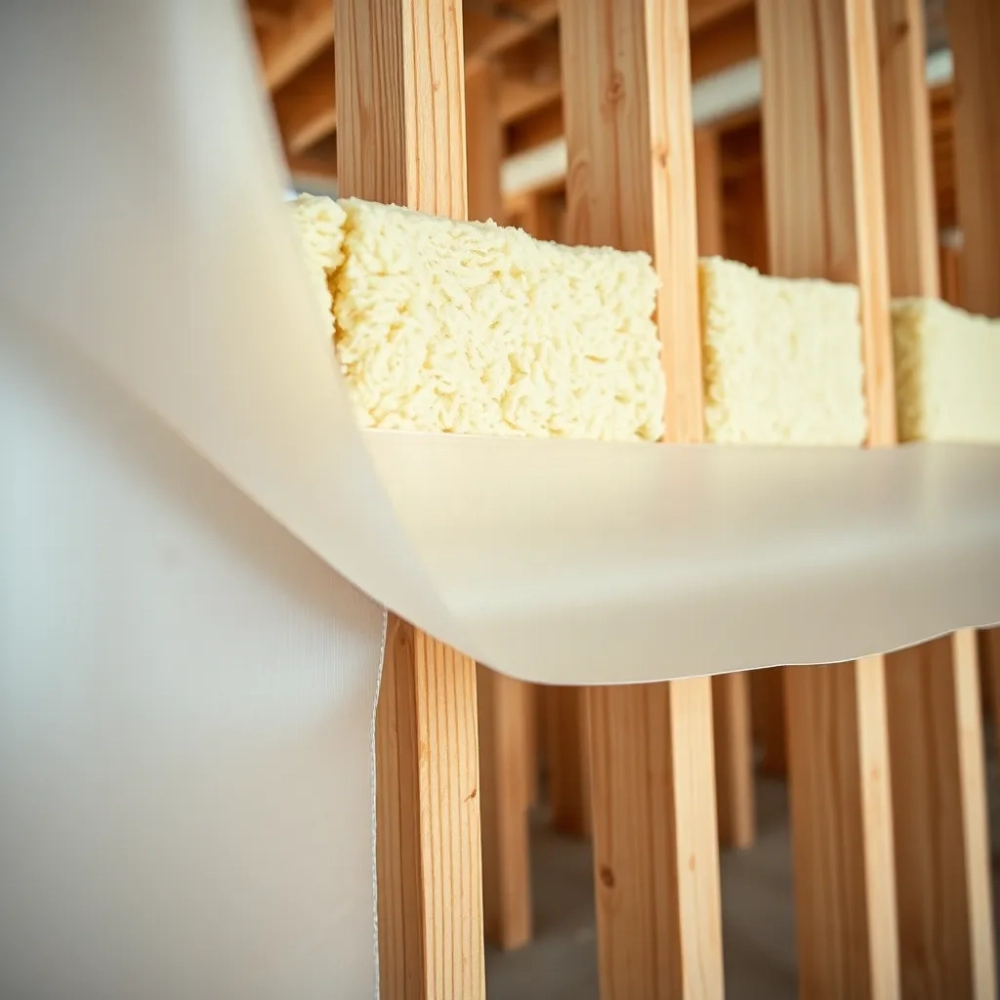 Folia paroizolacyjna pod wełnę mineralną