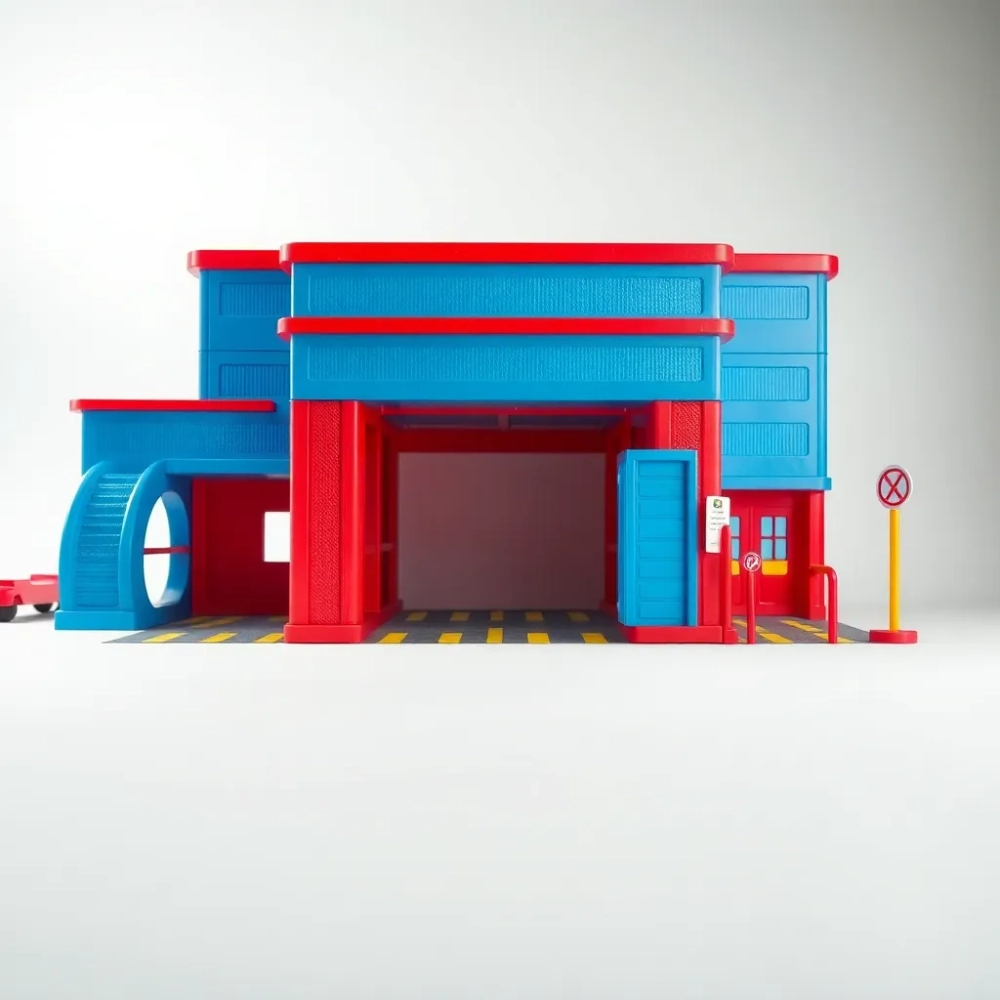 Garaż dla dzieci Wader