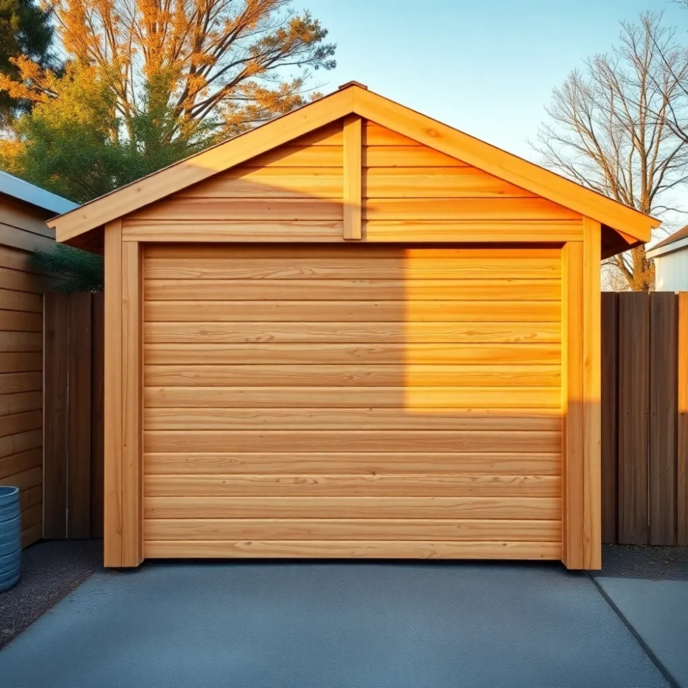 garaż drewniany cena