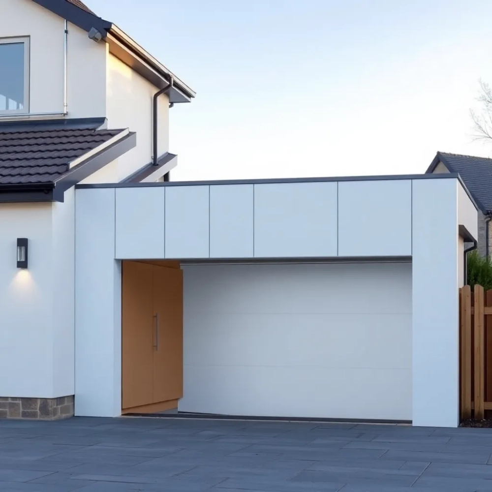 Garaż na wymiar z płyty warstwowej