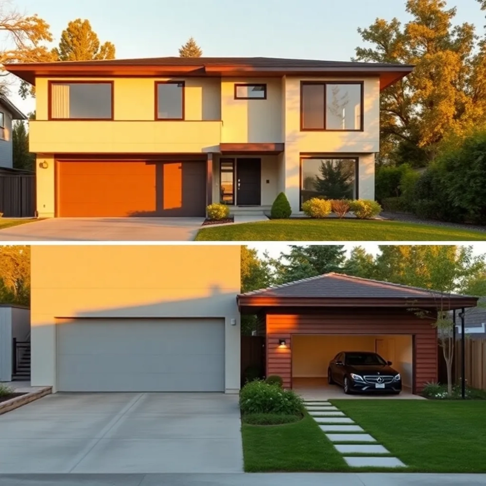 Garaż w bryle budynku czy osobno