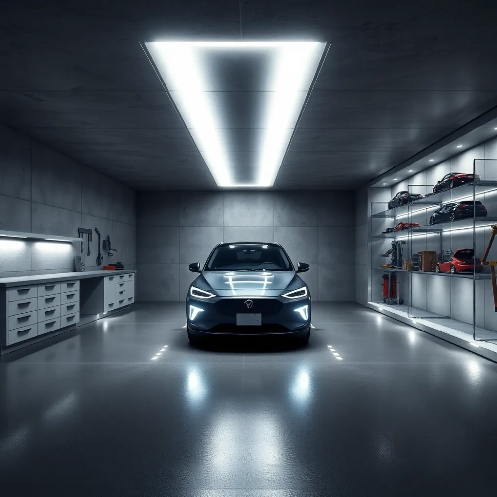 Garaż w piwnicy projekt