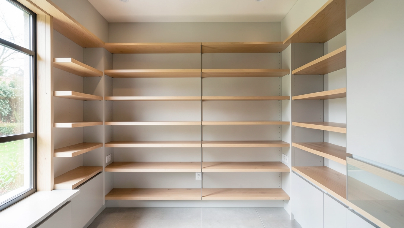 Głębokość półek a wygoda użytkowania spiżarni