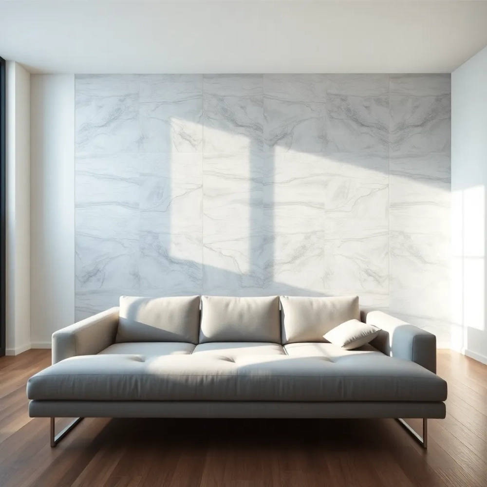 Gres na ścianę do salonu