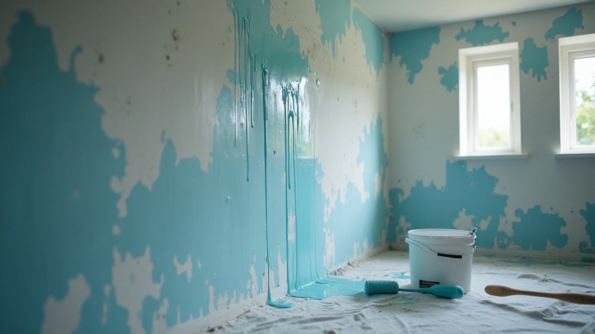 ile kosztuje malowanie sufitu po zalaniu