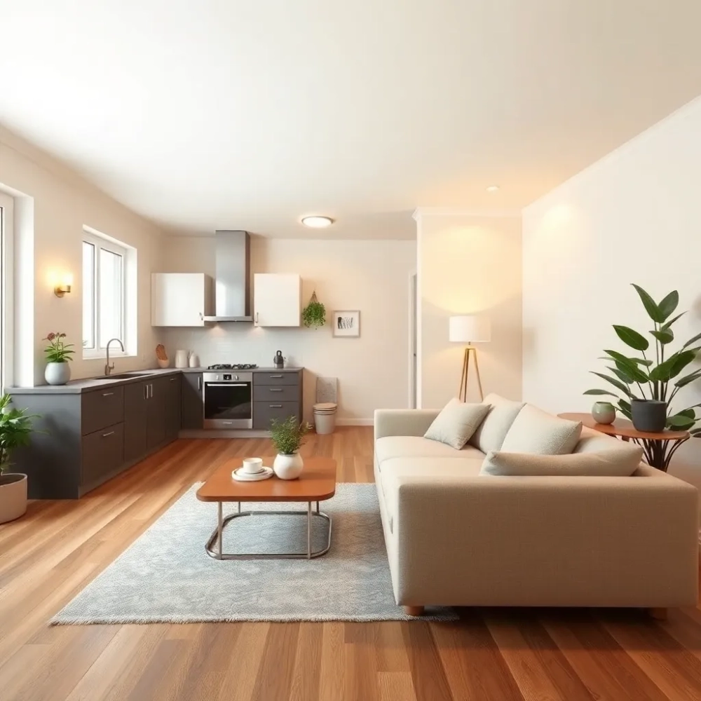 Ile metrów powinien mieć salon z kuchnią