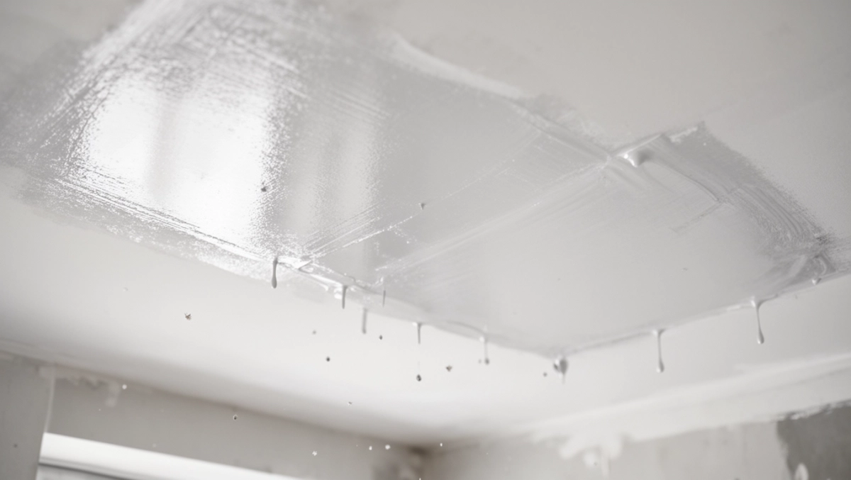 Ile schnie farba na suficie