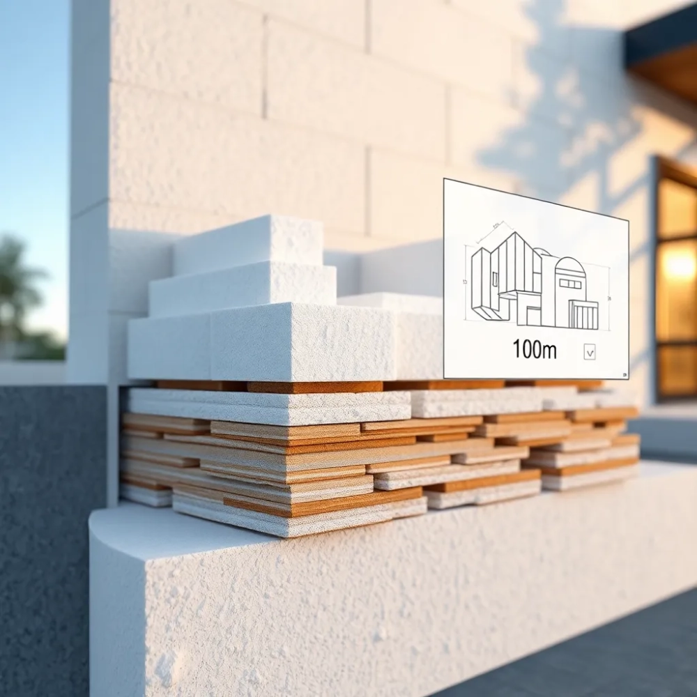 Ile styropianu na dom 100m2