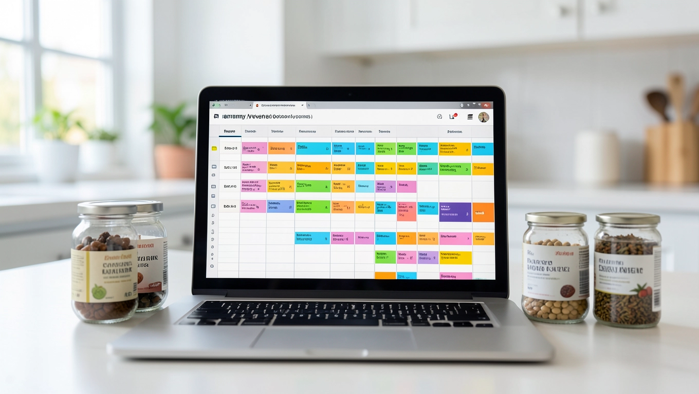 Inwentaryzacja spiżarni w Excelu lub Google Sheets darmowy szablon krok po kroku
