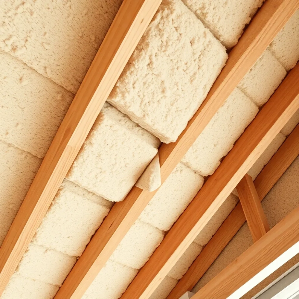 Jak kłaść wełnę mineralną na stropie drewnianym