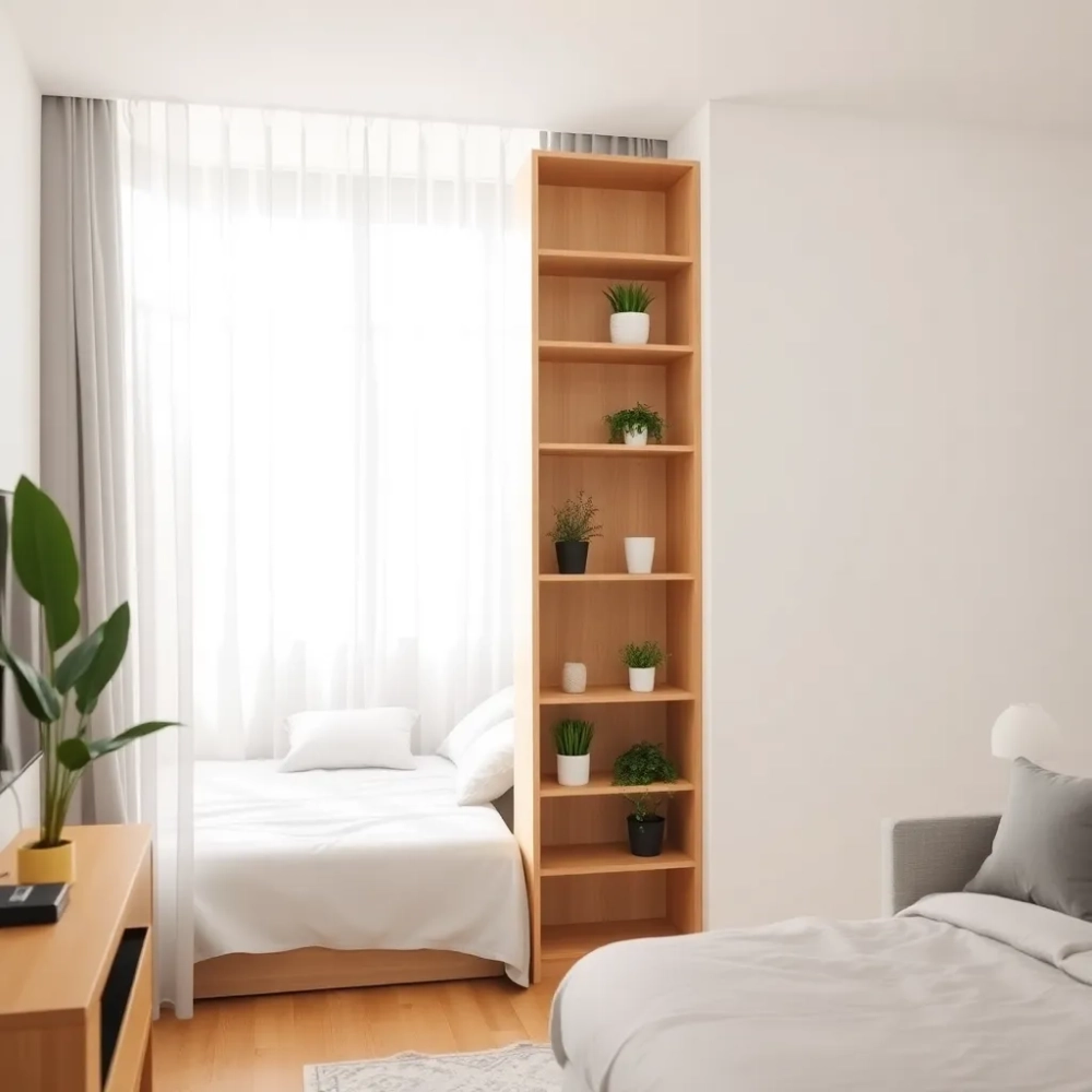 Jak oddzielić sypialnię od salonu