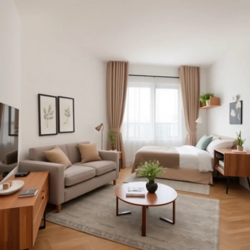 Jak pogodzić salon z sypialnią