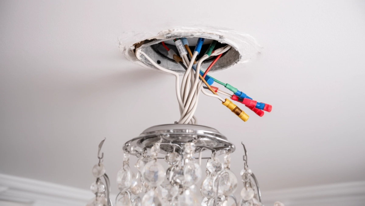 Jak przedłużyć przewód elektryczny w suficie