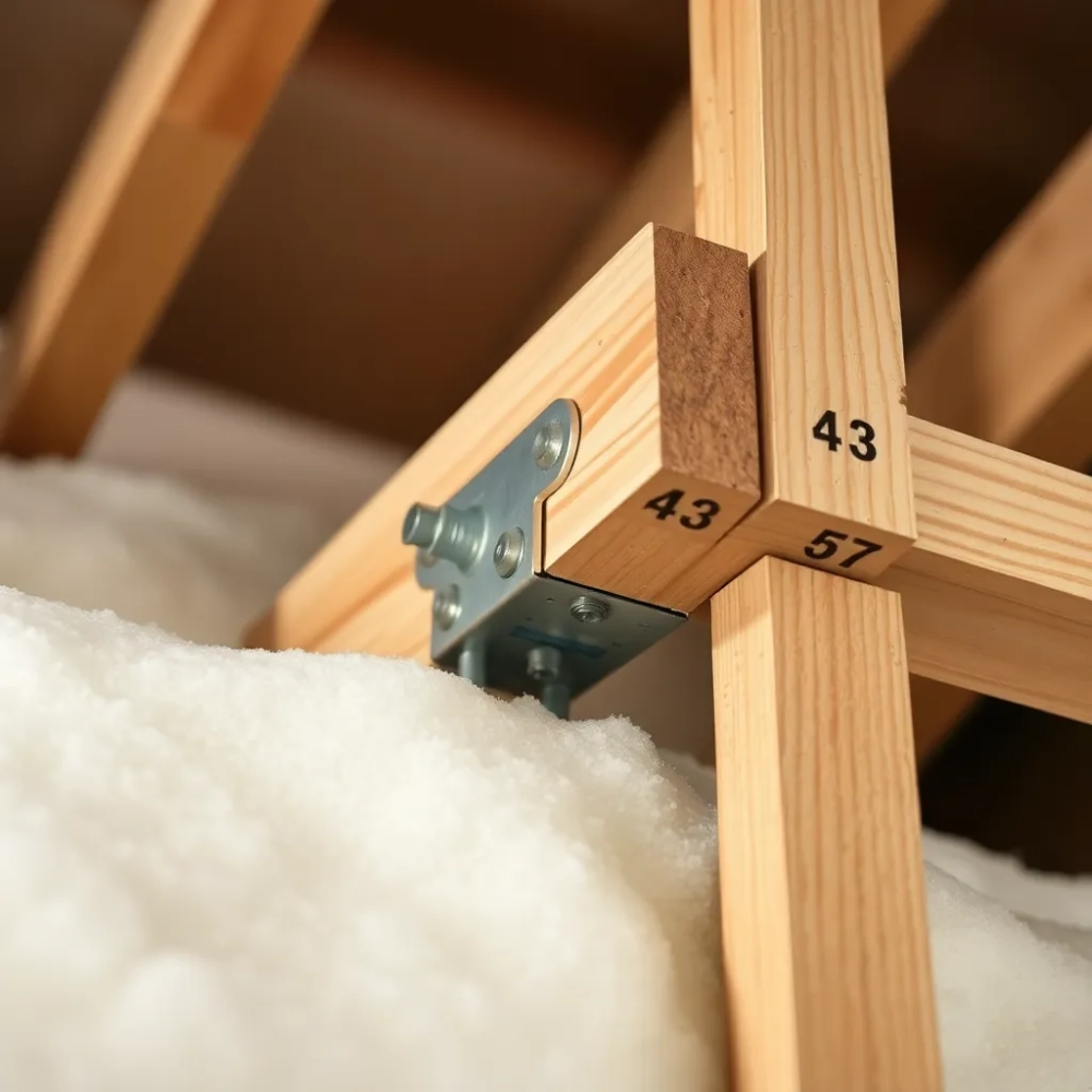 Jak przymocować belkę do styropianu