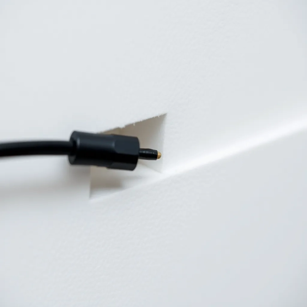 Jak schować kabel w styropianie