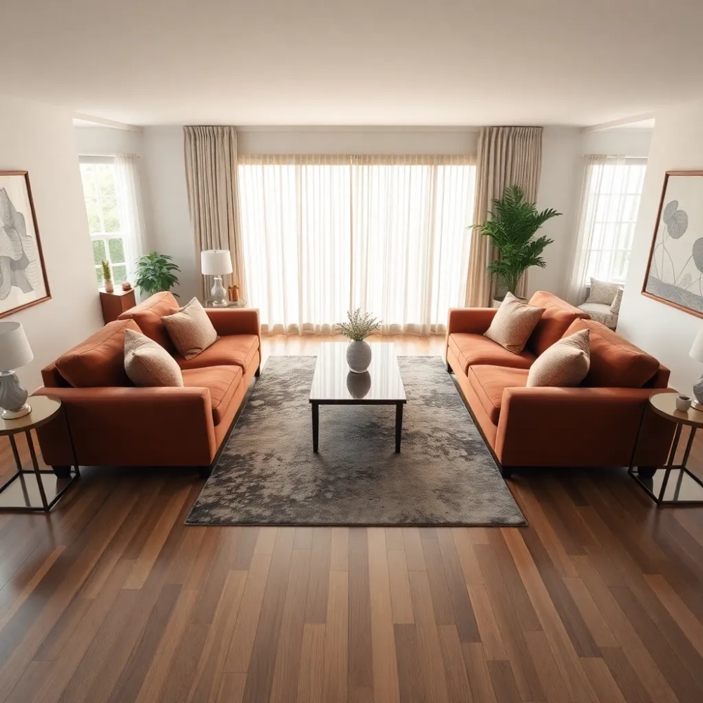 Jak ustawić dwie kanapy w salonie