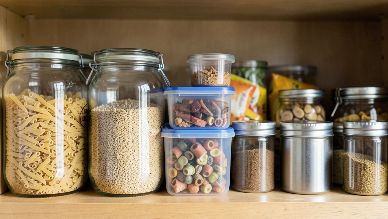 Jak wybrać pojemniki do spiżarni