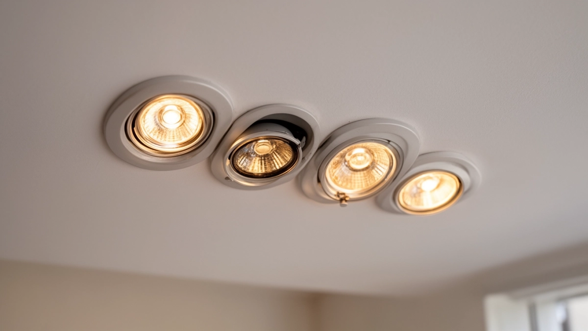 Jak wymienić żarówkę w halogenie sufitowym