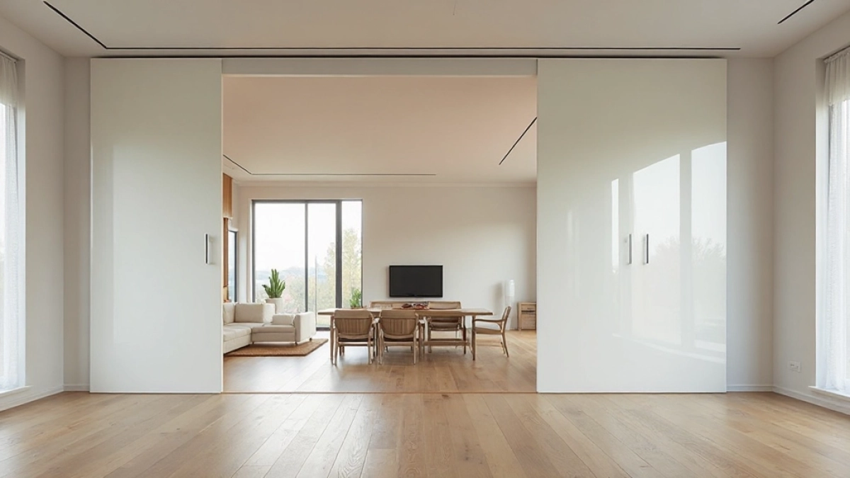 Jak zamontować drzwi przesuwne do sufitu