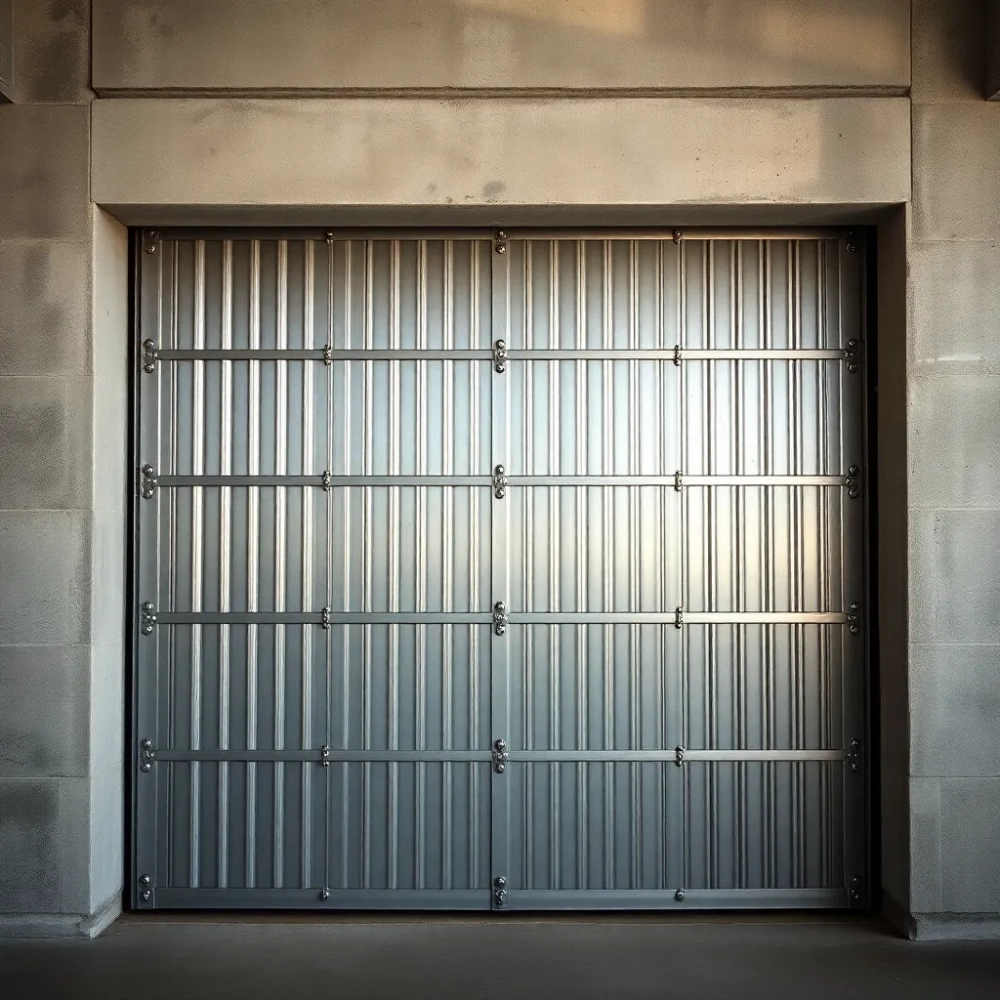 Jak zrobić drzwi do garażu z blachy