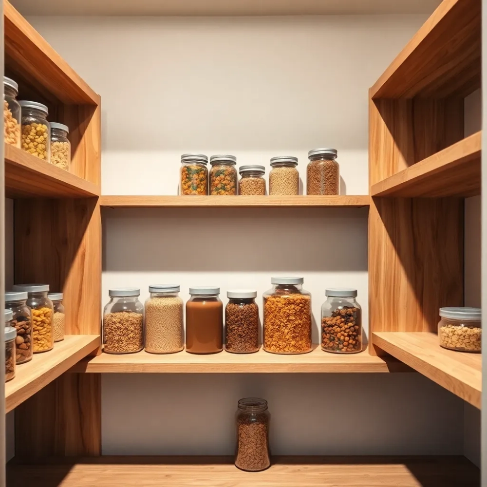 Jak zrobić półki do spiżarni