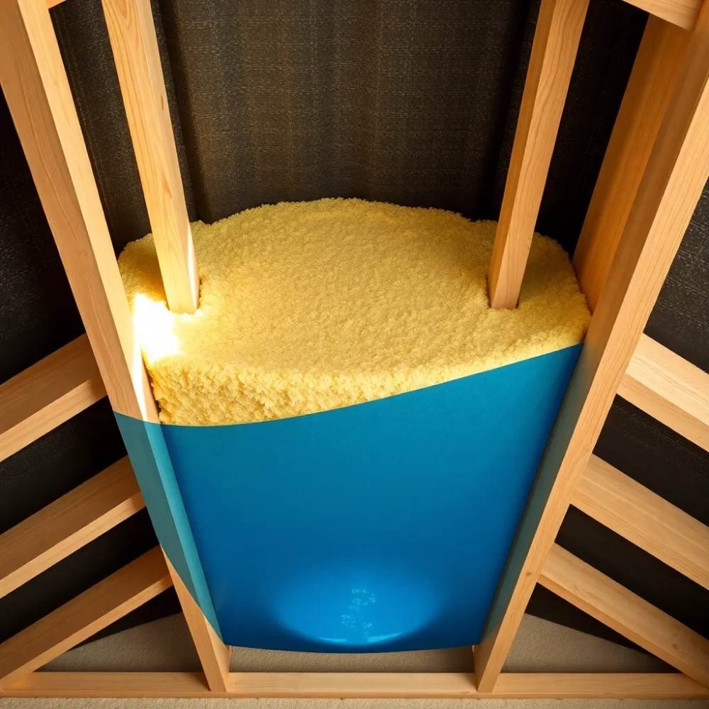 Jaka folia pod wełnę mineralną na strop