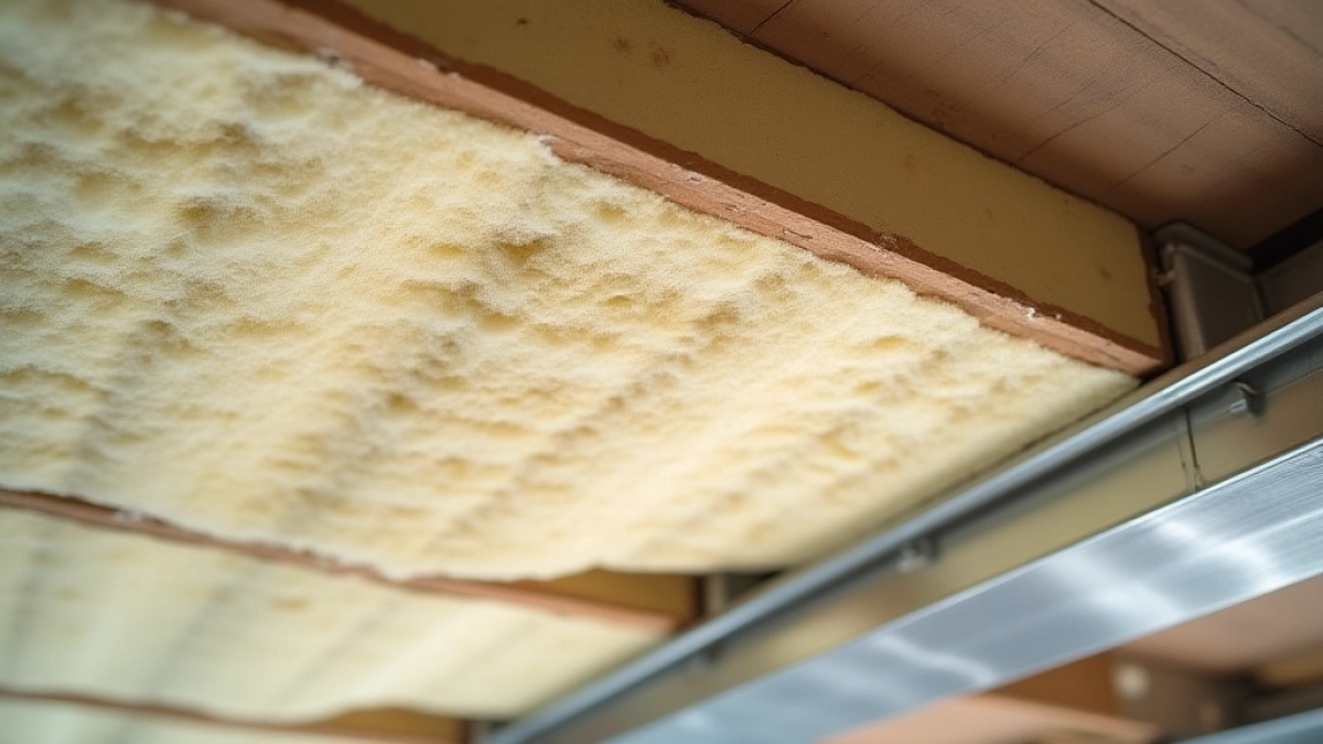 Jaka gruba wełna na sufit podwieszany