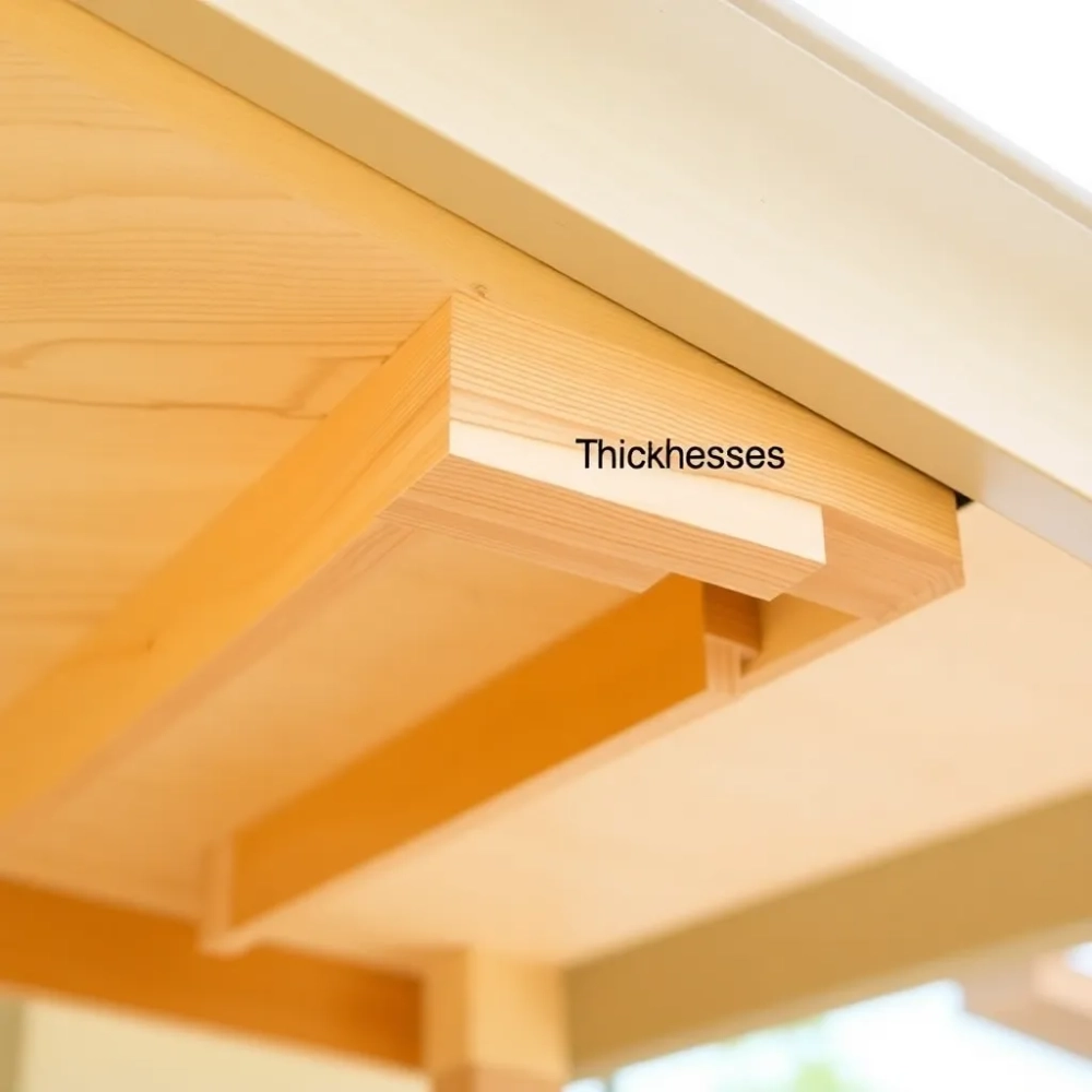 Jaka grubość podbitki drewnianej